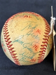 1980 Umpires Spring Training Signed Baseball 