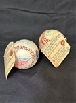 (2) 1978 Yakult Swallows Japanese Team Signed Baseballs; Matsuoka, Wakamatsu