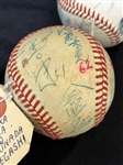 (2) 1978 Yakult Swallows Japanese Team Signed Baseballs; Matsuoka, Wakamatsu