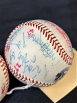 (2) 1978 Yakult Swallows Japanese Team Signed Baseballs; Matsuoka, Wakamatsu