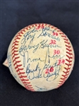 1978 Milwaukee Brewers Spring Training Team Signed Baseball
