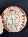 1978 Milwaukee Brewers Spring Training Team Signed Baseball
