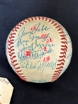 1978 Oakland Athletics Spring Training Team Signed Baseball