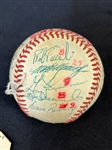 1978 Oakland Athletics Spring Training Team Signed Baseball
