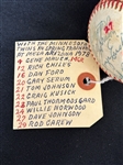 1978 Minnesota Twins Spring Training Team Signed Baseball