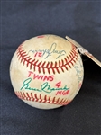 1978 Minnesota Twins Spring Training Team Signed Baseball