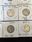 (38) US Silver Quarter Error Coins