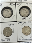 (38) US Silver Quarter Error Coins