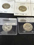 (38) US Silver Quarter Error Coins
