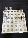 (38) US Silver Quarter Error Coins