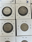 (38) US Silver Quarter Error Coins