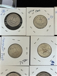(38) US Silver Quarter Error Coins