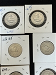 (38) US Silver Quarter Error Coins