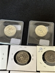 (38) US Silver Quarter Error Coins