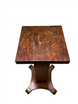 Antique Oak Pedestal Stand