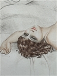 Gustave Brisgand Hand Tinted Engraving 1939