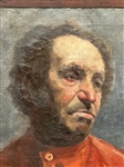 Original Oil on Canvas Portrait of a Man in Grumbacher Frame