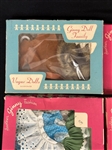 (6) Vogue Dolls Inc. Ginny Doll Family Clothes in Boxes