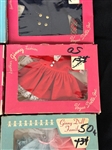 (6) Vogue Dolls Inc. Ginny Doll Family Clothes in Boxes