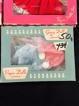 (6) Vogue Dolls Inc. Ginny Doll Family Clothes in Boxes