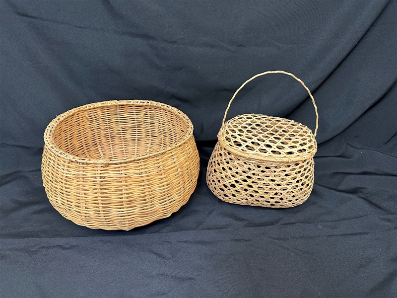 (2) Warao Baskets Venezuelan "Boat People"