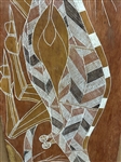 Australian Aboriginal Bark Painting; Gallery Gundulmirri