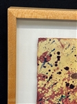 Aboriginal Australian Rock Painting on Paper by Jenuarrie