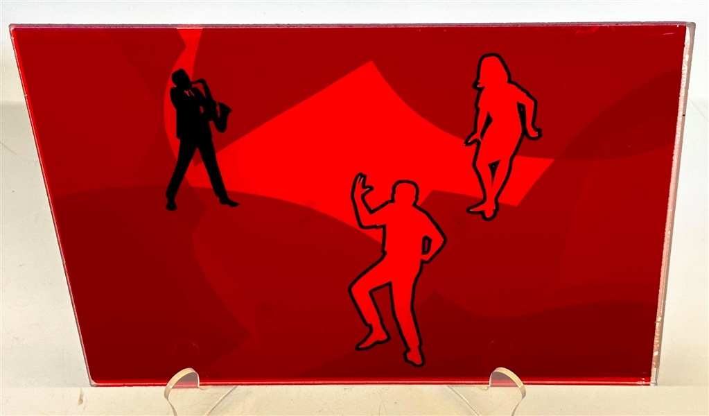 1960s Juke Box Glass