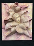 High Relief Mixed Media Art Piece Signed Elane #20792