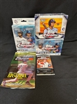 Group Topps Chrome Baseball Sealed Hanger and Blaster Boxes