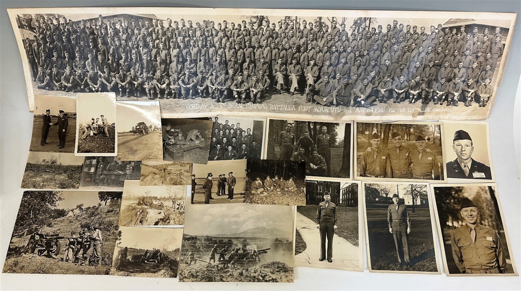 Mixed Military Photos Group