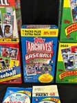 Topps Archive Baseball (5) Blaster Boxes, (3) Packs