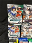 (14) Unopened Sealed Bowman and Bowman Chrome Packs and Blaster Boxes