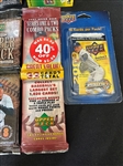 (6) Upper Deck Baseball Sealed Unopened Packs, Hanger Boxes