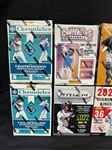 (10) Factory Sealed MLB Blaster Boxes: Mosaic, Panini, Chronicles, Others