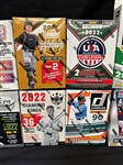 (10) Factory Sealed MLB Blaster Boxes: Mosaic, Panini, Chronicles, Others