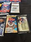 (13) NFL Football Unopened and Sealed Boxes and Packs