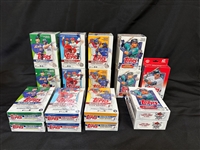 (13) Topps MLB Baseball Series 1, 2, Update Blaster and Hanger Boxes.