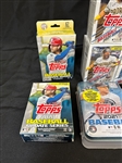 (9) MLB Baseball Topps Series 1, 2, Update Sealed Blaster and Hanger Boxes