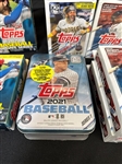 (9) MLB Baseball Topps Series 1, 2, Update Sealed Blaster and Hanger Boxes