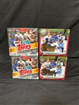 (4) Topps MLB Baseball Holiday Mega Boxes