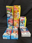 (10) Topps MLB Series 1, Series 2, Update Blaster Boxes, Hanger Boxes