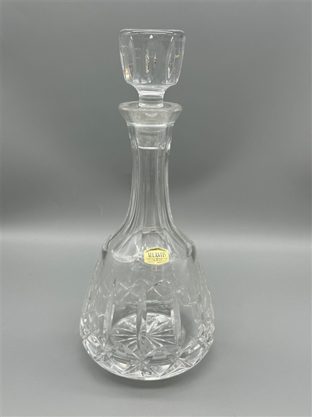 Crisal Portugal Lead Crystal Decanter "Atlantis"