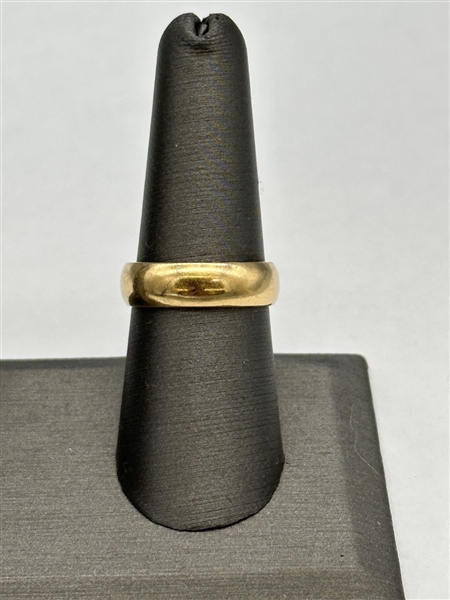 14k Yellow Gold Ring Band