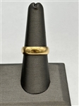 14k Yellow Gold Ring Band