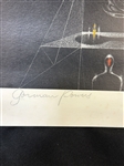 Gorman Powers S/N Lithograph With Mixed Media
