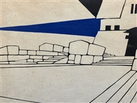 1960's Mikumo Ishihara Japanese Woodblock