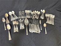 Oneida Community Silver Plate Coronation Flatware Set