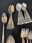 Oneida Community Silver Plate Coronation Flatware Set