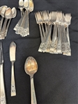 Oneida Community Silver Plate Coronation Flatware Set